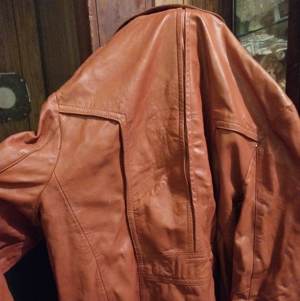 Sidney leather jacket